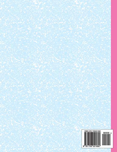 Little Ballerina Composition Notebook: Reach for the stars, ballerina dancer book for girls, students and teachers. Ballet gifts,Used