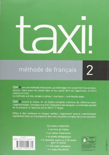Taxi: Niveau 2 Livre de L'Eleve (English and French Edition),Used