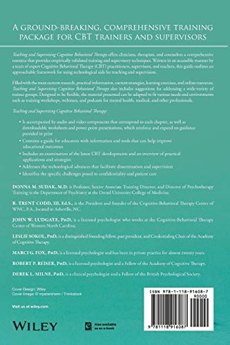 Teaching and Supervising Cognitive Behavioral Therapy,Used