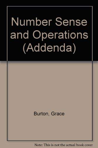 Number Sense And Operations (Curriculum And Evaluation Standards For School Mathematics Addenda Series. Grades K6),Used