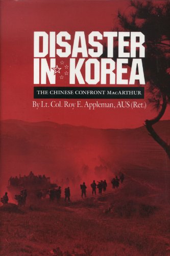 Disaster in Korea: The Chinese Confront Macarthur (Texas A&m University Military History Series),Used