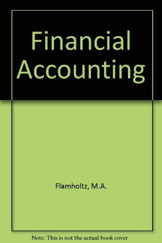 Financial accounting (Kent series in acccounting),Used