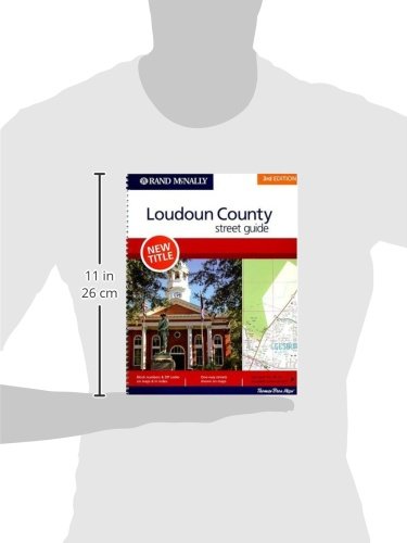 Rand McNally 3rd Edition Loudoun County street guide,Used