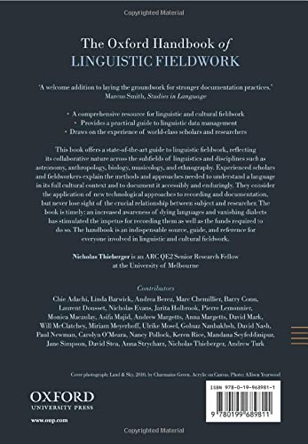 The Oxford Handbook of Linguistic Fieldwork (Oxford Handbooks),Used
