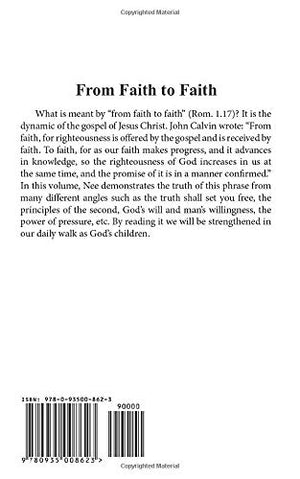 From Faith to Faith,Used