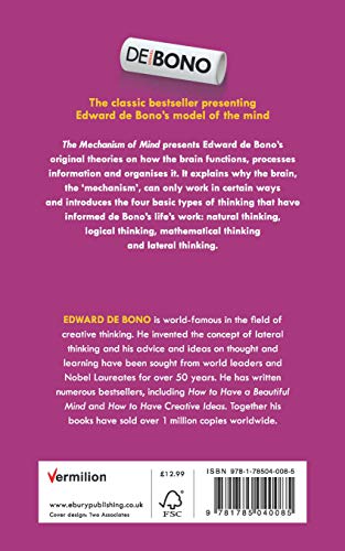 The Mechanism of Mind: Understand How Your Mind Works to Maximise Memory and Creative Potential,Used