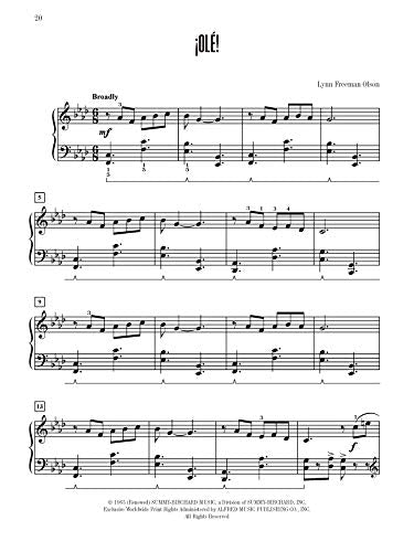 Favorite Contest Winners  SummyBirchard & Belwin, Bk 3: 12 Original Piano Solos from the Libraries of BelwinMills and Summy,Used