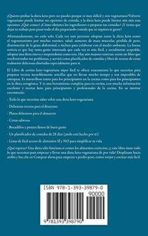 Libro de cocina Keto Vegetariano (Spanish Edition),Used