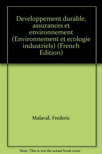 Dveloppement durable, assurances et environnement,Used