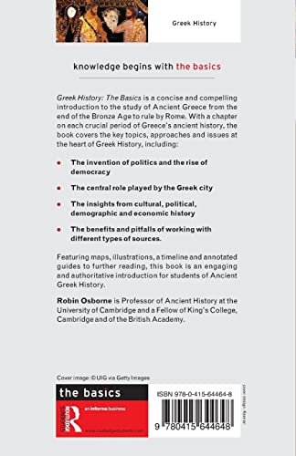Greek History: The Basics,Used