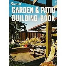 Sunset Garden and Patio Building Book,Used