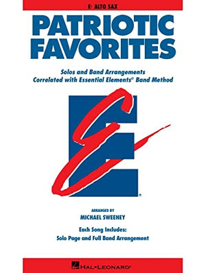 Patriotic Favorites: Eb Alto Saxophone,Used