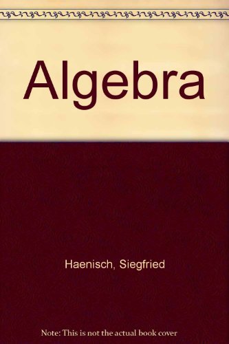 Algebra Student Workbook,Used