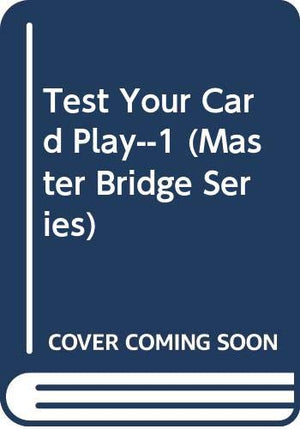 Test Your Card Play1 (Master Bridge Series),Used
