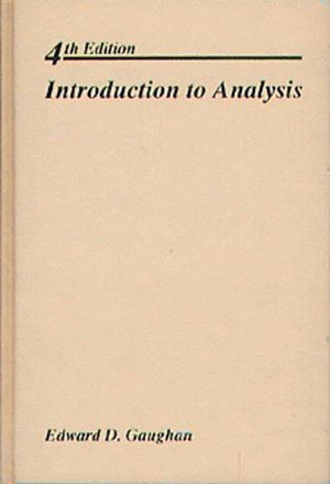 Introduction to Analysis,New