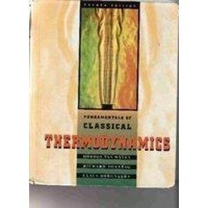 Fundamentals of Classical Thermodynamics,Used