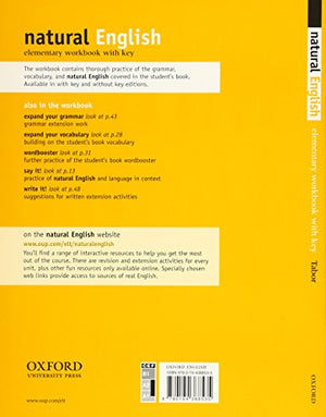 Natural English: Elementary Workbook With Key-new
