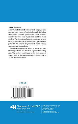Statistical Models in S,Used