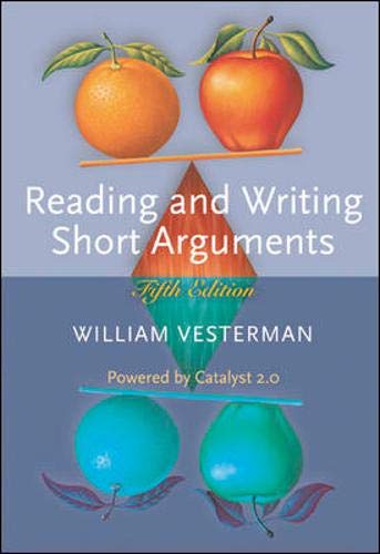 Reading And Writing Short Arguments (Powered By Catalyst 2.0),New