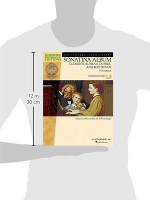 Sonatina Album  Schirmer Performance Editions Book/Online Audio (Hal Leonard Piano Library Schirmer Performance Editions),Used