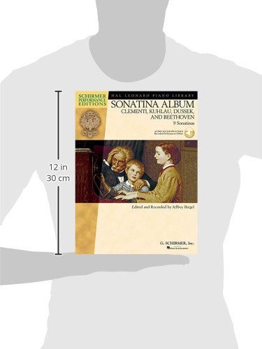 Sonatina Album  Schirmer Performance Editions Book/Online Audio (Hal Leonard Piano Library Schirmer Performance Editions),Used