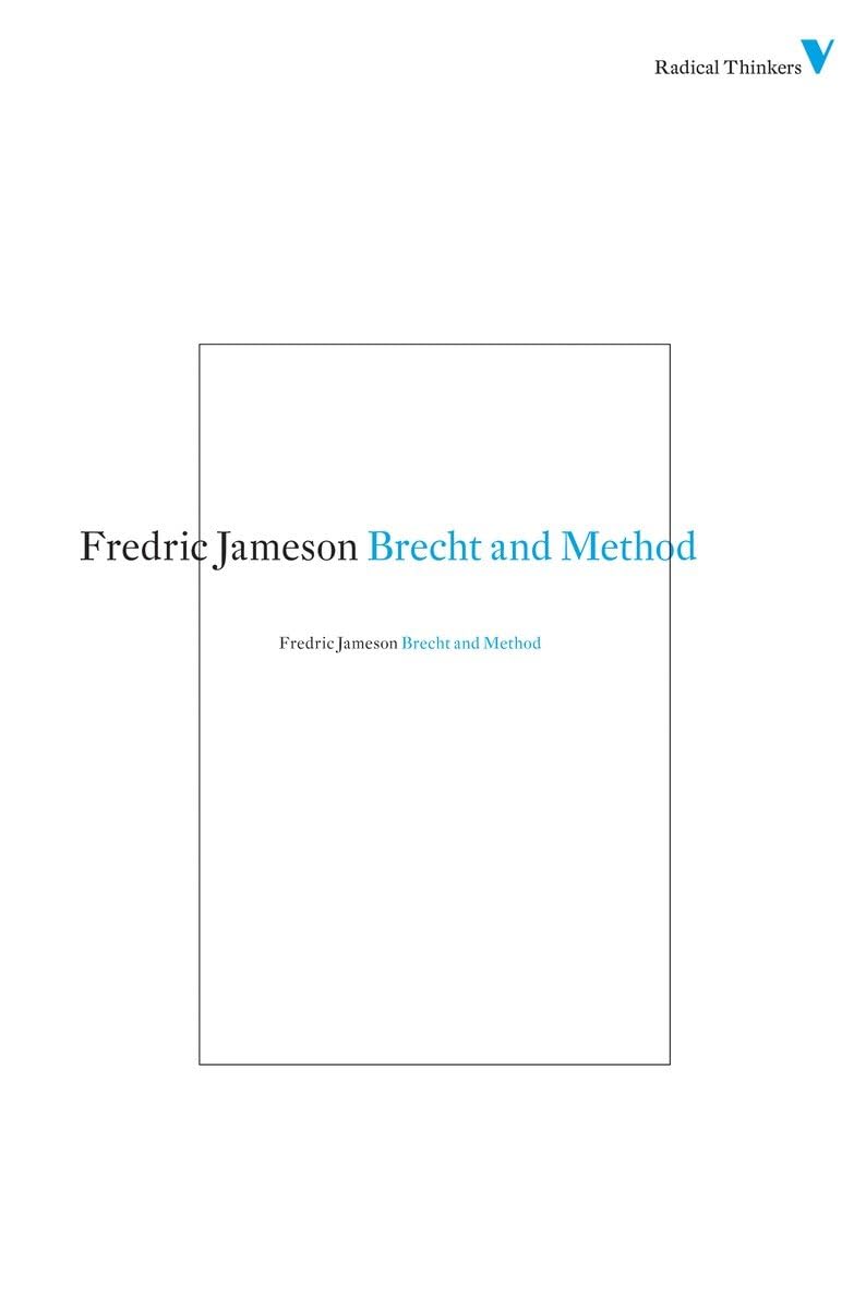 Brecht and Method (Radical Thinkers),Used