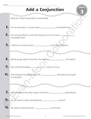 Grammar and Punctuation, Grade 3,New