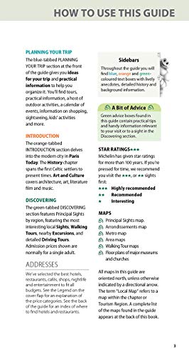 Michelin Green Guide Paris (Green Guide/Michelin),Used