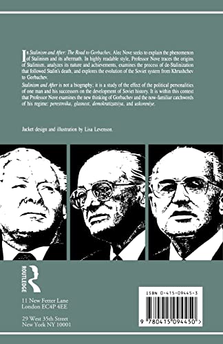 Stalinism and After: The Road to Gorbachev,Used