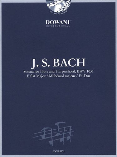 Sonata for Flute and Harpsichord in EFlat Major, BWV 1031,Used