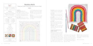 A Modern Guide To Granny Squares: Awesome Color Combinations And Designs For Fun And Fabulous Crochet Blocks,New