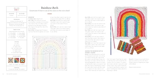 A Modern Guide To Granny Squares: Awesome Color Combinations And Designs For Fun And Fabulous Crochet Blocks,New