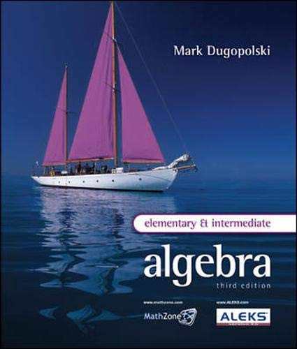 Elementary and Intermediate Algebra,Used