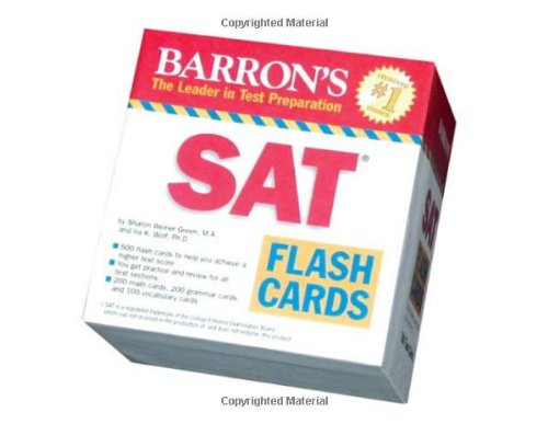 Barron's SAT (Barron's: the Leader in Test Preparation),Used