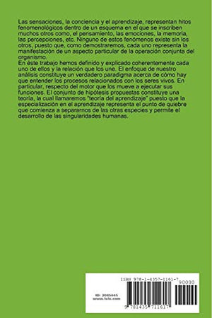 Sensaciones, conciencia y aprendizaje (Spanish Edition),Used