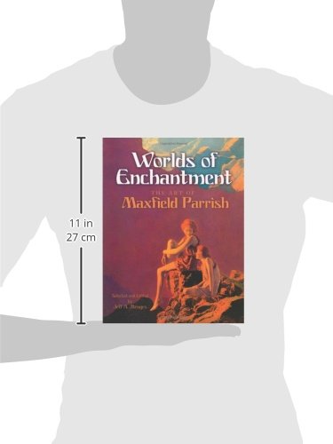 Worlds of Enchantment: The Art of Maxfield Parrish (Dover Fine Art, History of Art),Used