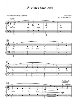 Easy Hymns and Spirituals, Bk 2: 9 Sacred Arrangements for Elementary to Late Elementary Pianists,Used