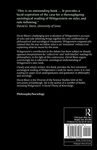 Wittgenstein, Rules and Institutions,Used