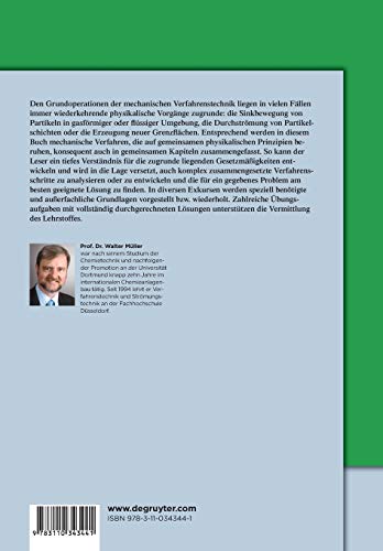 Mechanische Verfahrenstechnik Und Ihre Gesetzmigkeiten (German Edition),Used