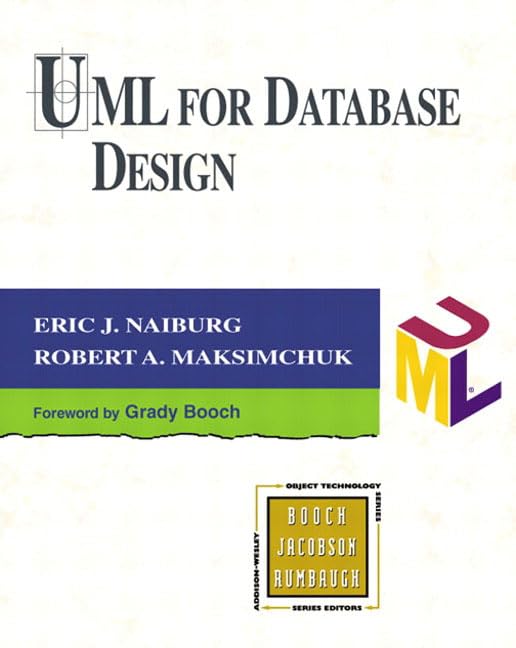 Uml for Database Design,Used