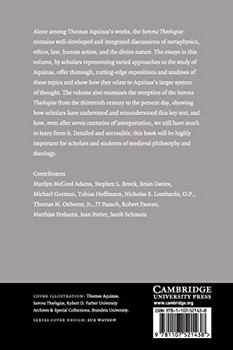 Aquinas's Summa Theologiae (Cambridge Critical Guides),Used