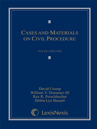 Cases and Materials on Civil Procedure,New