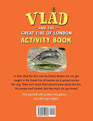 Vlad and the Great Fire of London Activity Book (A Flea in History),Used