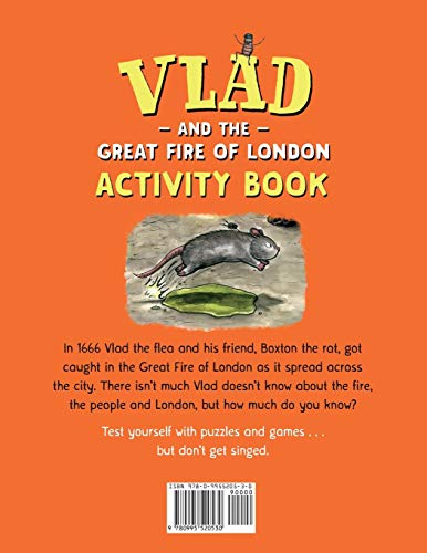 Vlad and the Great Fire of London Activity Book (A Flea in History),Used