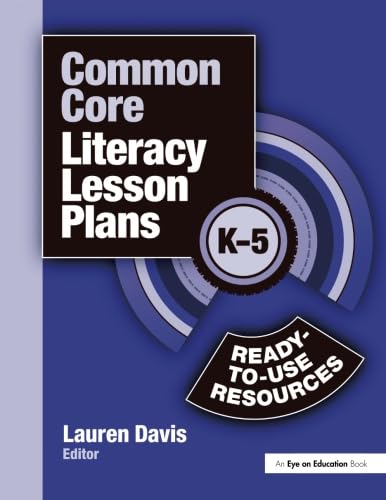 Common Core Literacy Lesson Plans,Used