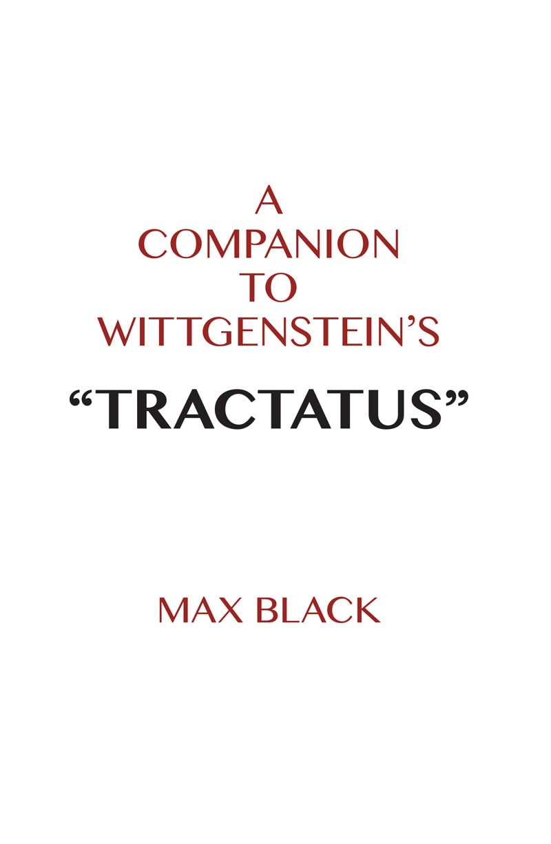 A Companion to Wittgenstein's 'Tractatus',Used