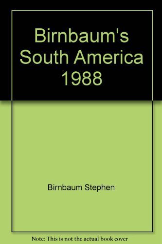 Birnbaum's South America 1988,Used