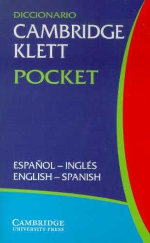 Diccionario Cambridge Klett Pocket EspaolIngls/EnglishSpanish (English and Spanish Edition),Used