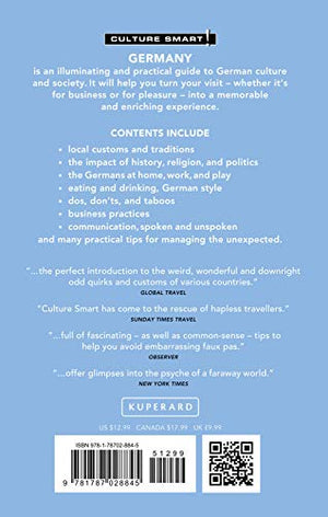 Germany  Culture Smart!: The Essential Guide To Customs & Culture