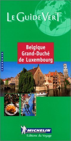 Michelin THE GREEN GUIDE Belgique Luxembourg, 3e,Used